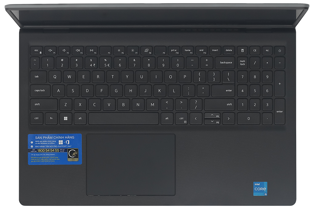 Laptop Dell Vostro 15 3520 i5 1235U/8GB/512GB/120Hz/OfficeHS/KYHD/Win11 (V5I5610W1) Màu Xám