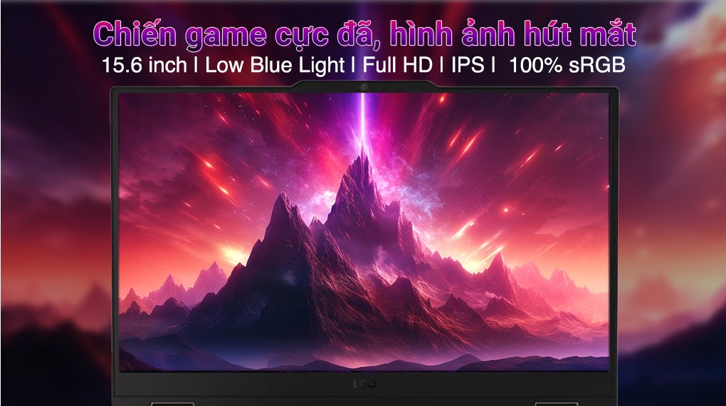 Laptop Lenovo Gaming LOQ 15IRX9 i7 13650HX/16GB/512GB/6GB RTX4050/144Hz/Win11 (83DV000NVN)