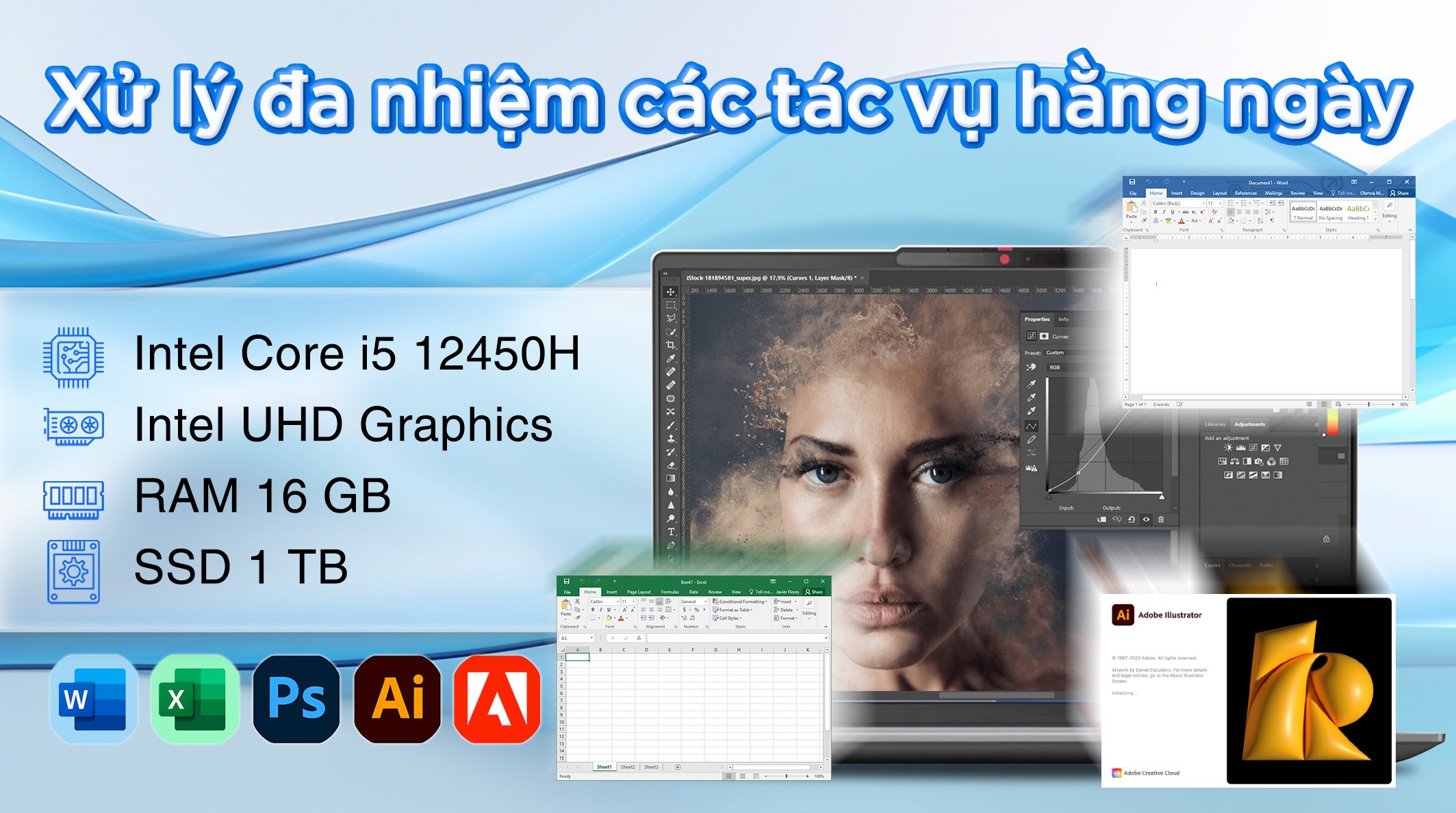 LENOVO IdeaPad Slim 5: Core i5 12450H/16G/1T/14in FHD IPS/BH lâu 23th! - 3