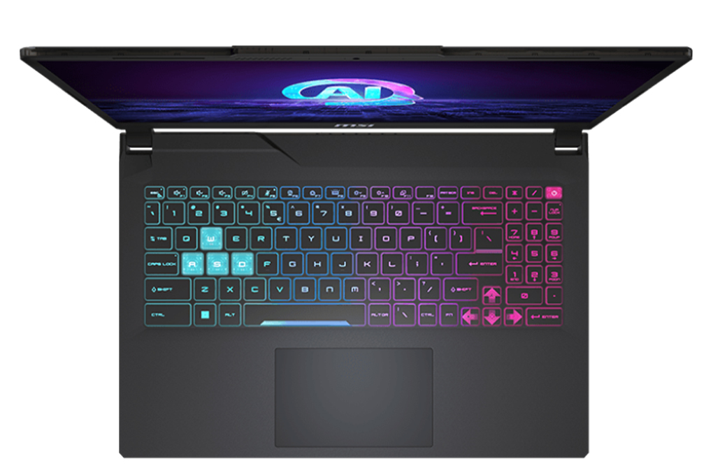 Laptop MSI Gaming Cyborg 15 AI A1VEK - 053VN (Ultra 7 155H, 16GB, 512GB, RTX 4050 6GB, Full HD 144Hz, Win11) Màu Đen