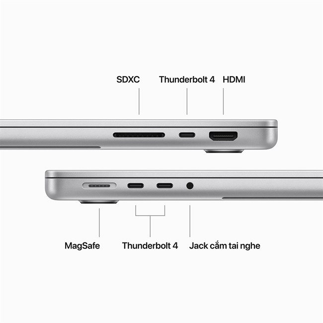 MacBook Pro 14 inch M3 Pro 36GB/512GB chính hãng, chip mạnh