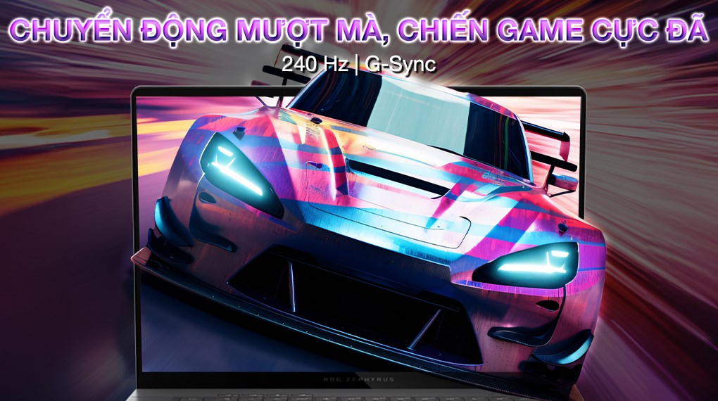 Laptop Asus Gaming ROG Zephyrus G16 GU605MI Ultra 9 185H/32GB/1TB/8GB RTX4070/240Hz/Túi/Win11 (QR116W)