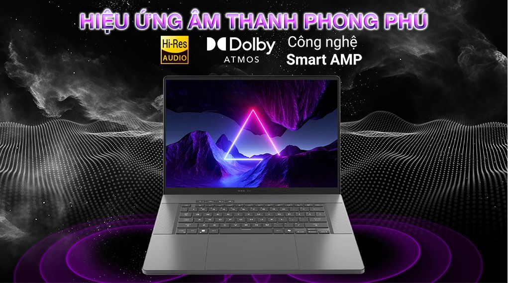 Laptop Asus Gaming ROG Zephyrus G16 GU605MI Ultra 9 185H/32GB/1TB/8GB RTX4070/240Hz/Túi/Win11 (QR116W)