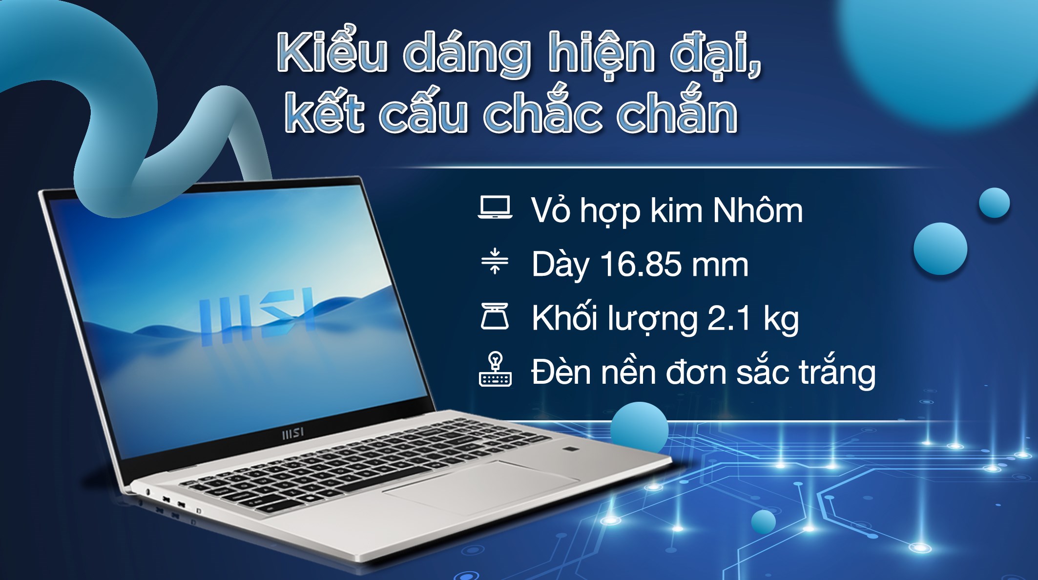 Laptop MSI Prestige 16 Studio A13VE i7 13700H/16GB/1TB/6GB RTX4050/165Hz/Túi/Win11 (214VN)