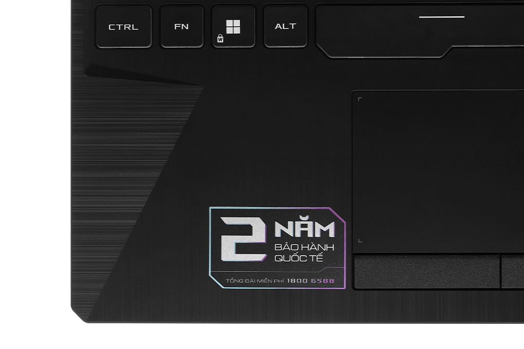 Laptop Asus TUF Gaming A15 FA506NC - HN017W (R5 7535HS, 16GB, 512GB, RTX 3050 4GB, Full HD 144Hz, Win11) Màu Đen