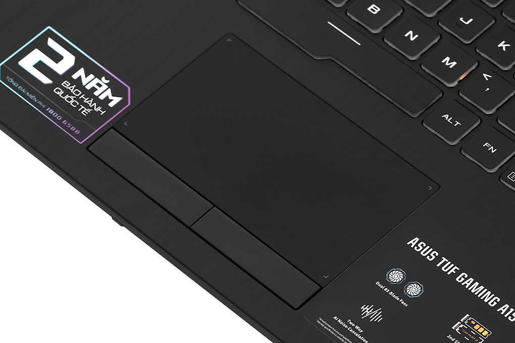 Laptop Asus TUF Gaming A15 FA506NC - HN017W (R5 7535HS, 16GB, 512GB, RTX 3050 4GB, Full HD 144Hz, Win11) Màu Đen