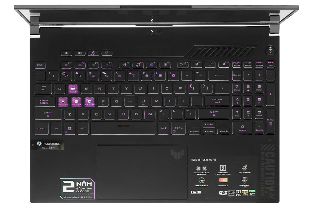 Laptop Asus TUF Gaming F15 FX507VV i7 13620H/32GB/1TB/8GB RTX4060/144Hz/Win11 (LP171W) - 4