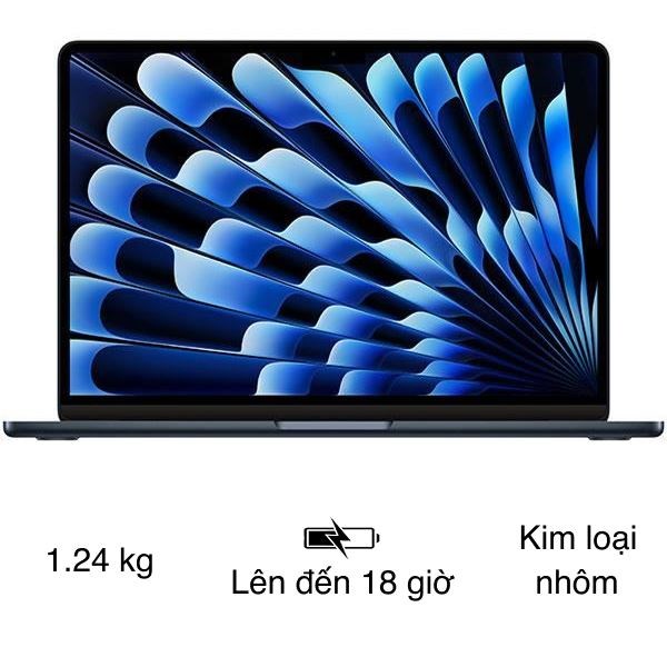 Laptop MacBook Air 13 inch M3 16GB/512GB (Z1BC002JH)