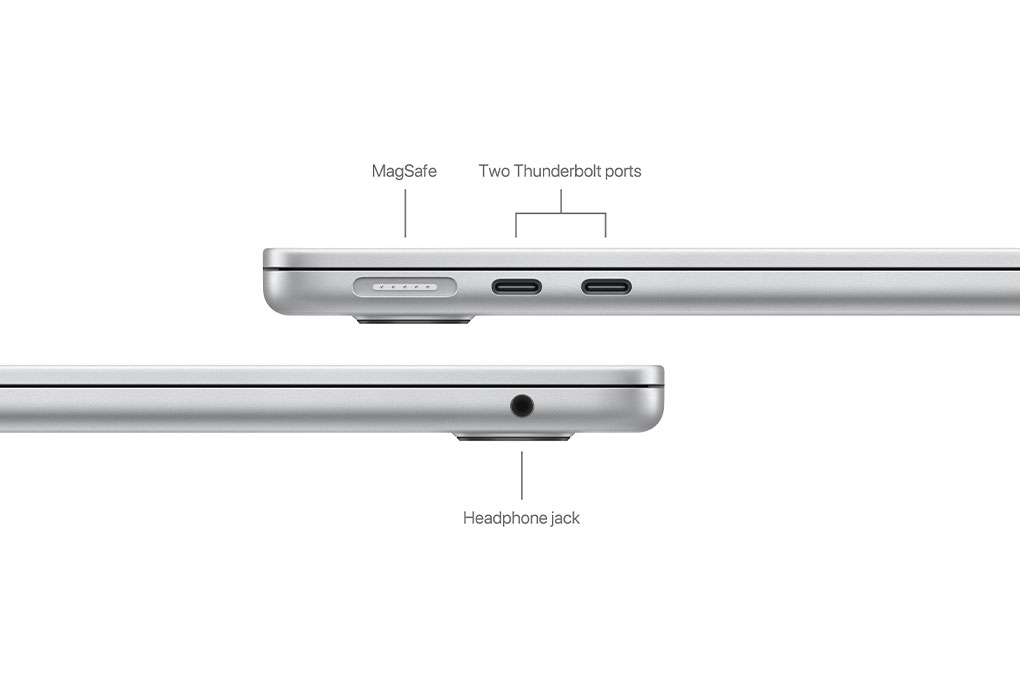 Laptop Apple MacBook Air 15 inch M3 8GB/512GB (MRYQ3SA/A) Màu Bạc