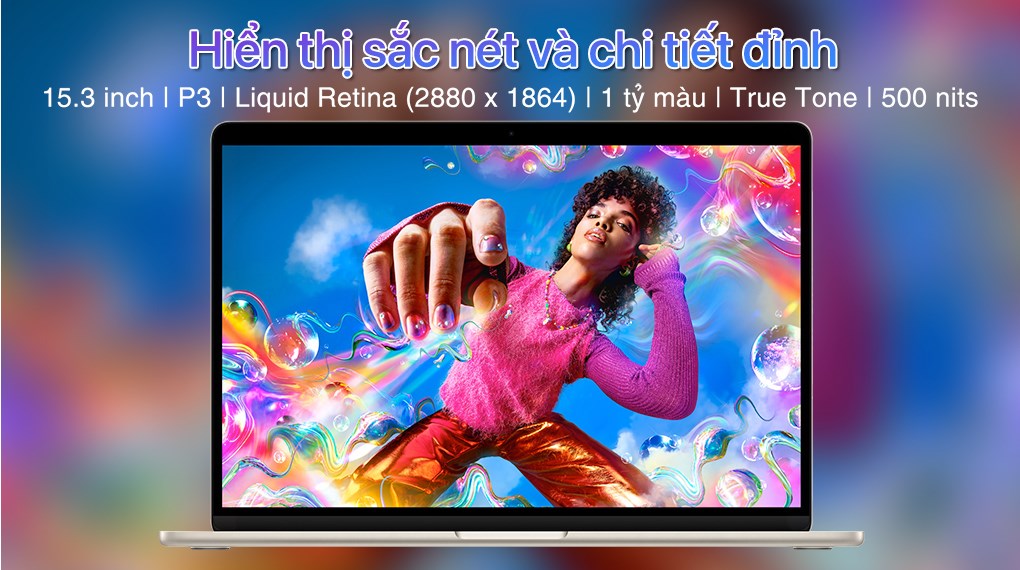 Laptop MacBook Air 15 inch M3 16GB/256GB/10GPU