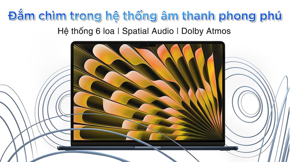 Laptop MacBook Air 15 inch M3 16GB/256GB/10GPU