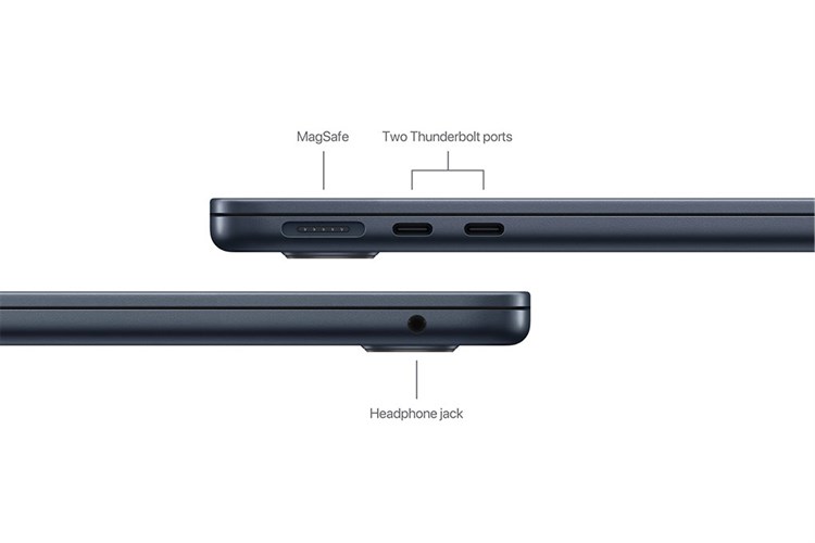 Laptop MacBook Air 15 inch M3 16GB/256GB/10GPU Màu Xanh đen