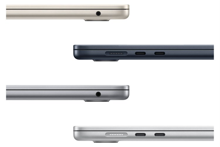 Laptop MacBook Air 15 inch M2 8GB/256GB Sạc 70W (Z18L0004F) Màu Xám