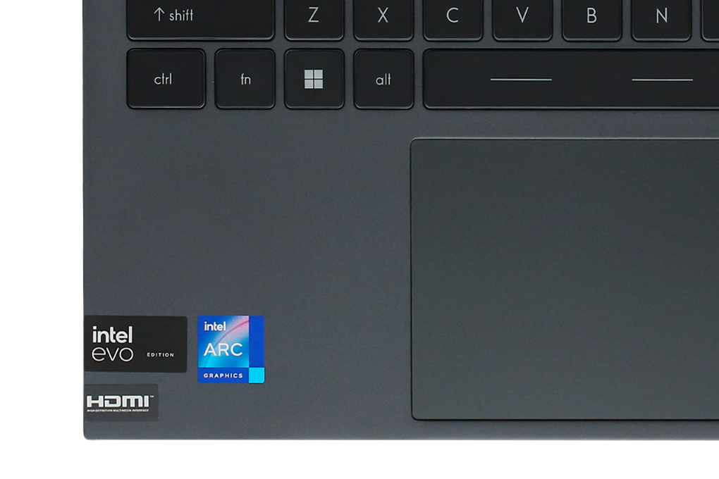 Laptop MSI Prestige 13 AI Evo A1MG - 062VN (Ultra 7 155H, 32GB, 1TB, 2.8K OLED, Win11) Màu Xám