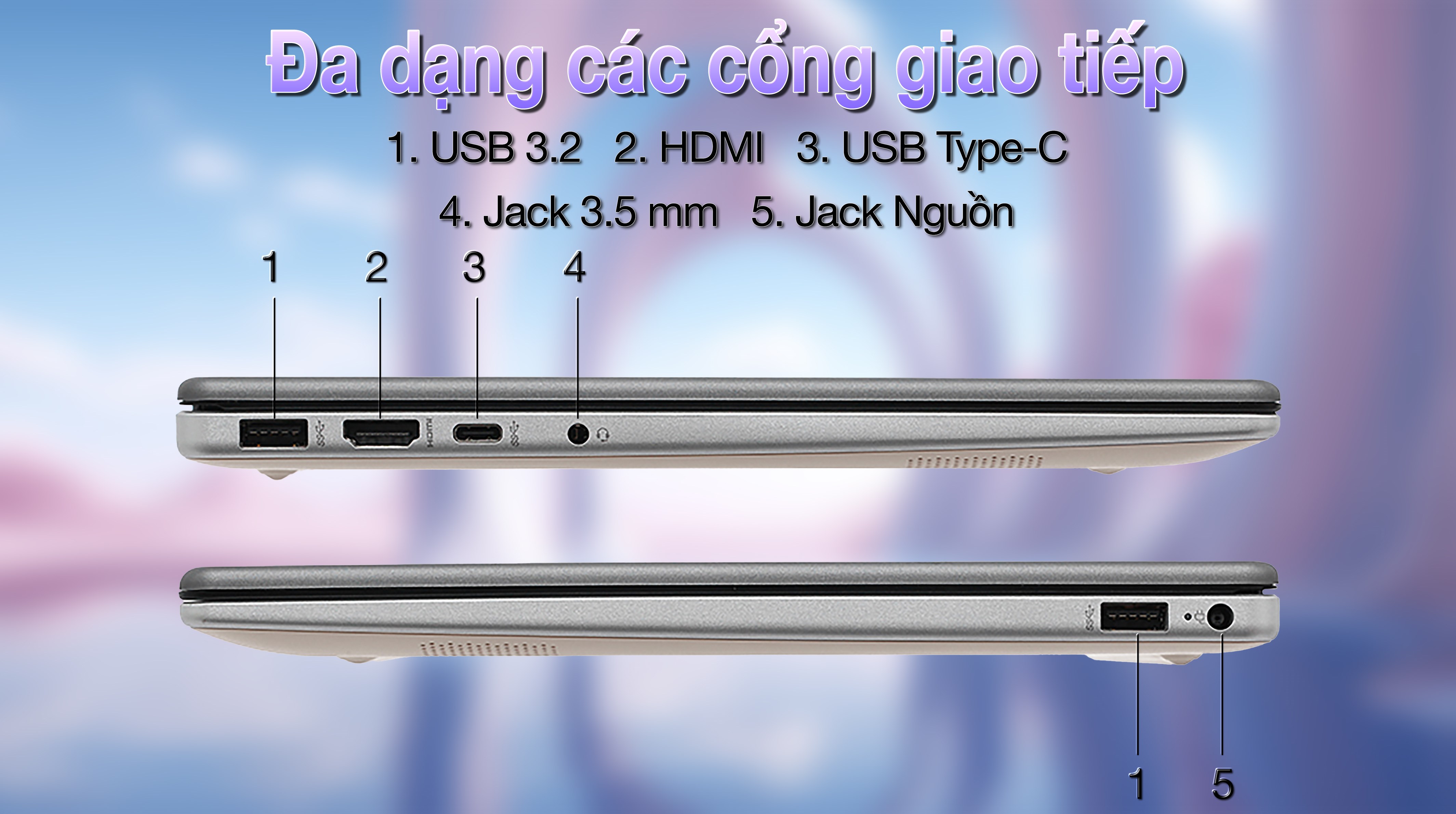 Laptop HP 240 G10 - 9H2E4PT (i5 1335U, 16GB, 512GB, Full HD, Win11)