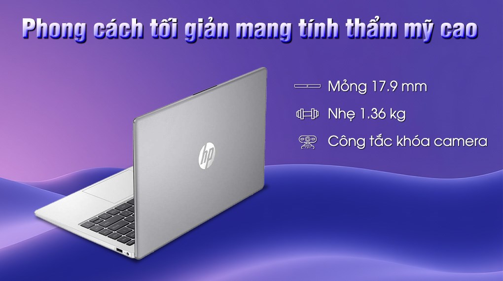 Laptop HP 240 G10 i7 1355U (9H2E6PT) Chính hãng, mua trả chậm