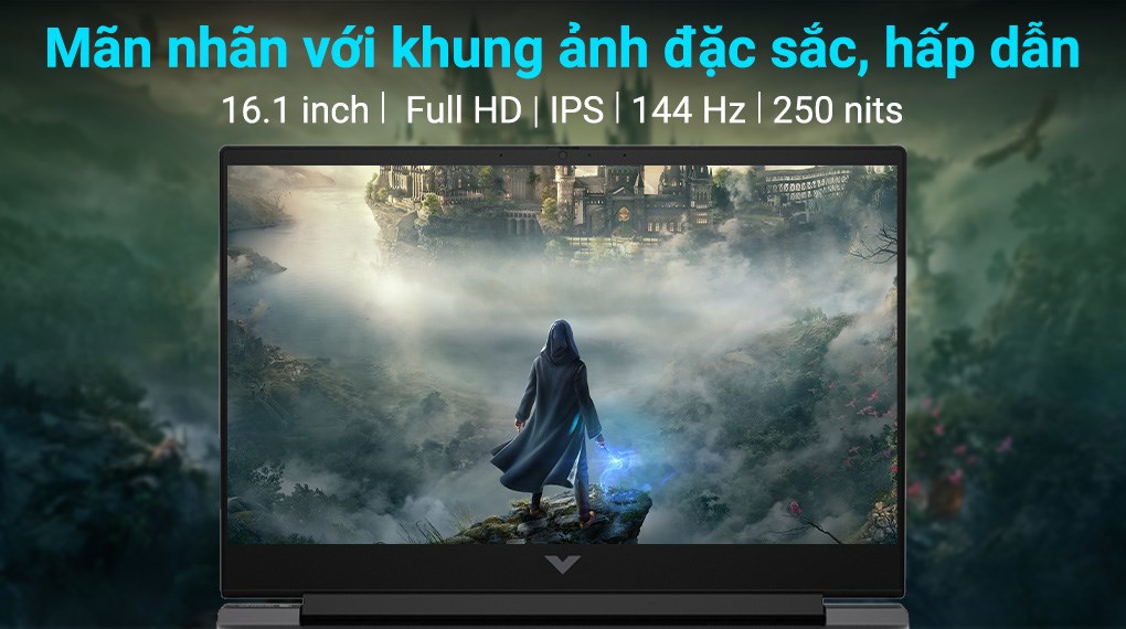 Laptop HP Gaming VICTUS 16 r0228TX i5 13500H/32GB/512GB/6GB RTX4050/144Hz/Win11 (9Q979PA)