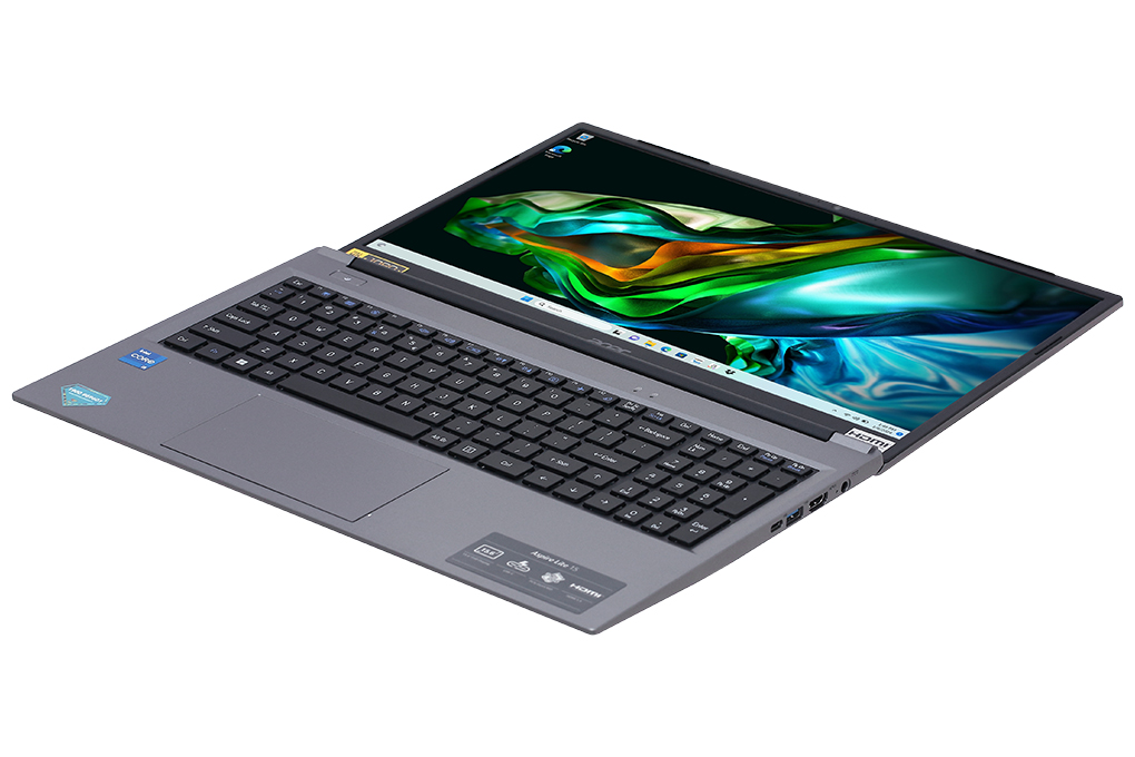 Laptop Acer Aspire Lite 15 51M 55NB i5 1155G7/8GB/512GB/Win11 (NX.KRSSV.001) Màu Xám