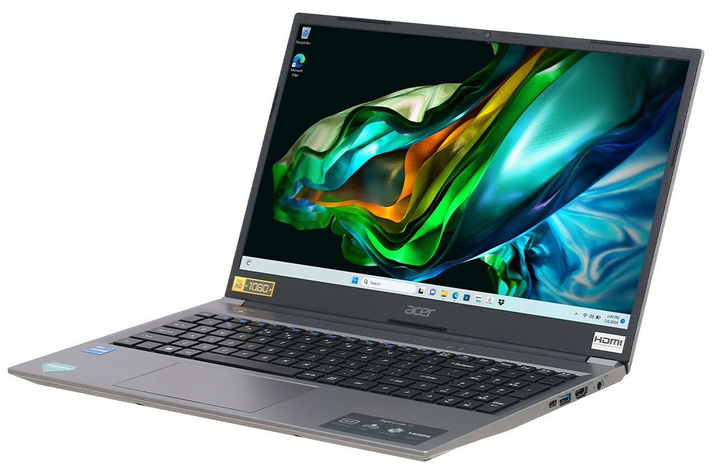 Laptop Acer Aspire Lite 15 51M 55NB i5 1155G7/8GB/512GB/Win11 (NX.KRSSV.001) Màu Xám