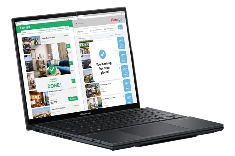 Laptop Asus Zenbook 14 Duo OLED UX8406MA Ultra 9 185H/32GB/1TB/120Hz/Win11 (PZ142W) Màu Xám