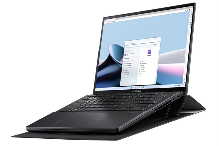 Laptop Asus Zenbook 14 Duo OLED UX8406MA Ultra 9 185H/32GB/1TB/120Hz/Win11 (PZ142W) Màu Xám