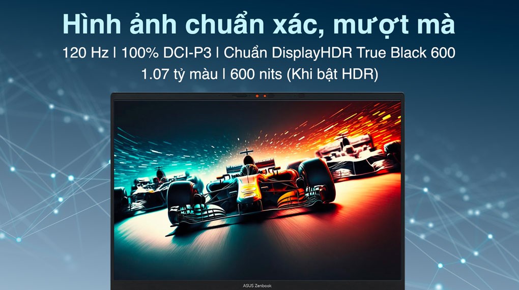 Laptop Asus Zenbook 14 OLED UX3405MA - PP475W (Ultra 9 185H, 32GB, 1TB, 2.8K OLED 120Hz, Win11)