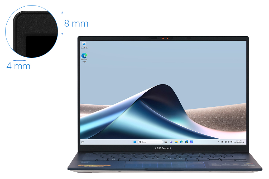 Laptop Asus Zenbook 14 OLED UX3405MA - PP475W (Ultra 9 185H, 32GB, 1TB, 2.8K OLED 120Hz, Win11) - 3