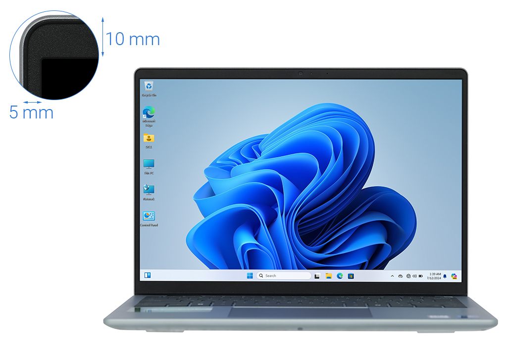 Laptop Dell Inspiron 14 5440 - N4I7204W1 (Core 7 150U, 16GB, 512GB, Full HD+, OfficeHS, Win11) - 3