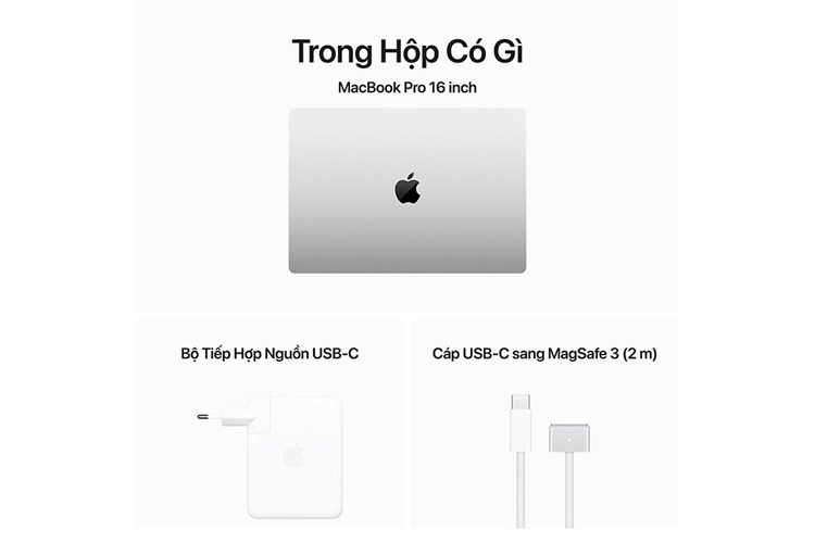 Laptop MacBook Pro 16 inch M3 Max 96GB/1TB (Z1AL) Màu Bạc
