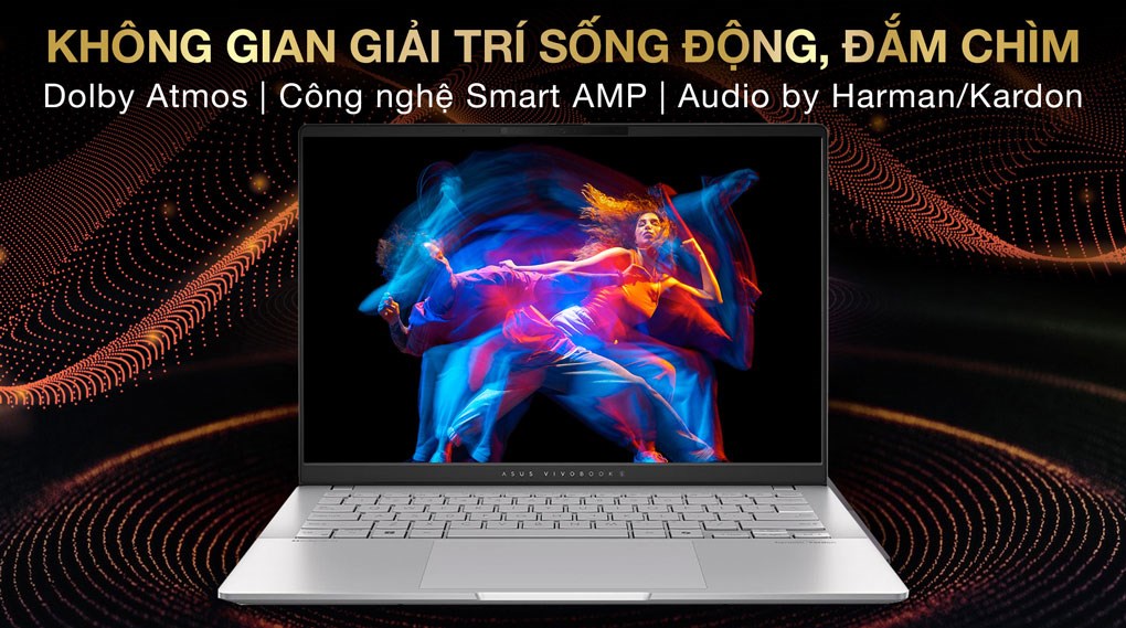 Laptop Asus Vivobook S 14 OLED M5406NA R5 7535HS/16GB/512GB/120Hz/Win11 (PP074W)