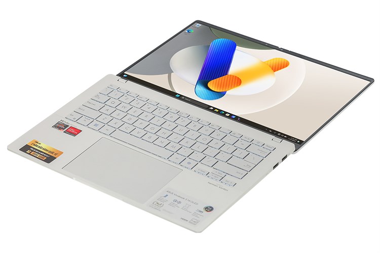 Laptop Asus Vivobook S 14 OLED M5406NA R5 7535HS/16GB/512GB/120Hz/Win11 (PP074W) Màu Bạc