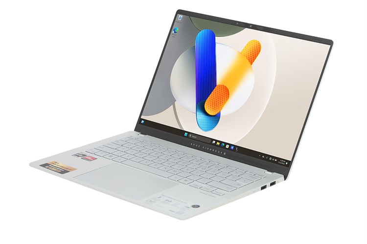 Laptop Asus Vivobook S 14 OLED M5406NA R5 7535HS/16GB/512GB/120Hz/Win11 (PP074W) Màu Bạc