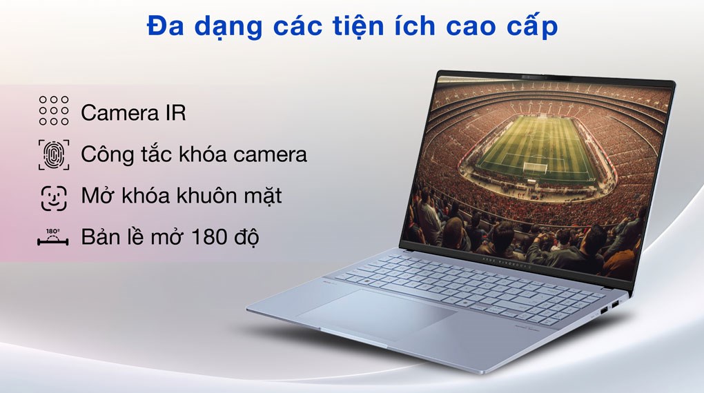 Laptop Asus Vivobook S 16 OLED S5606MA - MX050W (Ultra 5 125H, 16GB, 512GB, 3.2K OLED 120Hz, Win11)