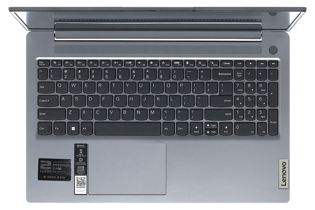Laptop Lenovo Ideapad Slim 3 15AMN8 - 82XQ00J0VN (R5 7520U, 16GB, 512GB, Full HD, Win11) - 4