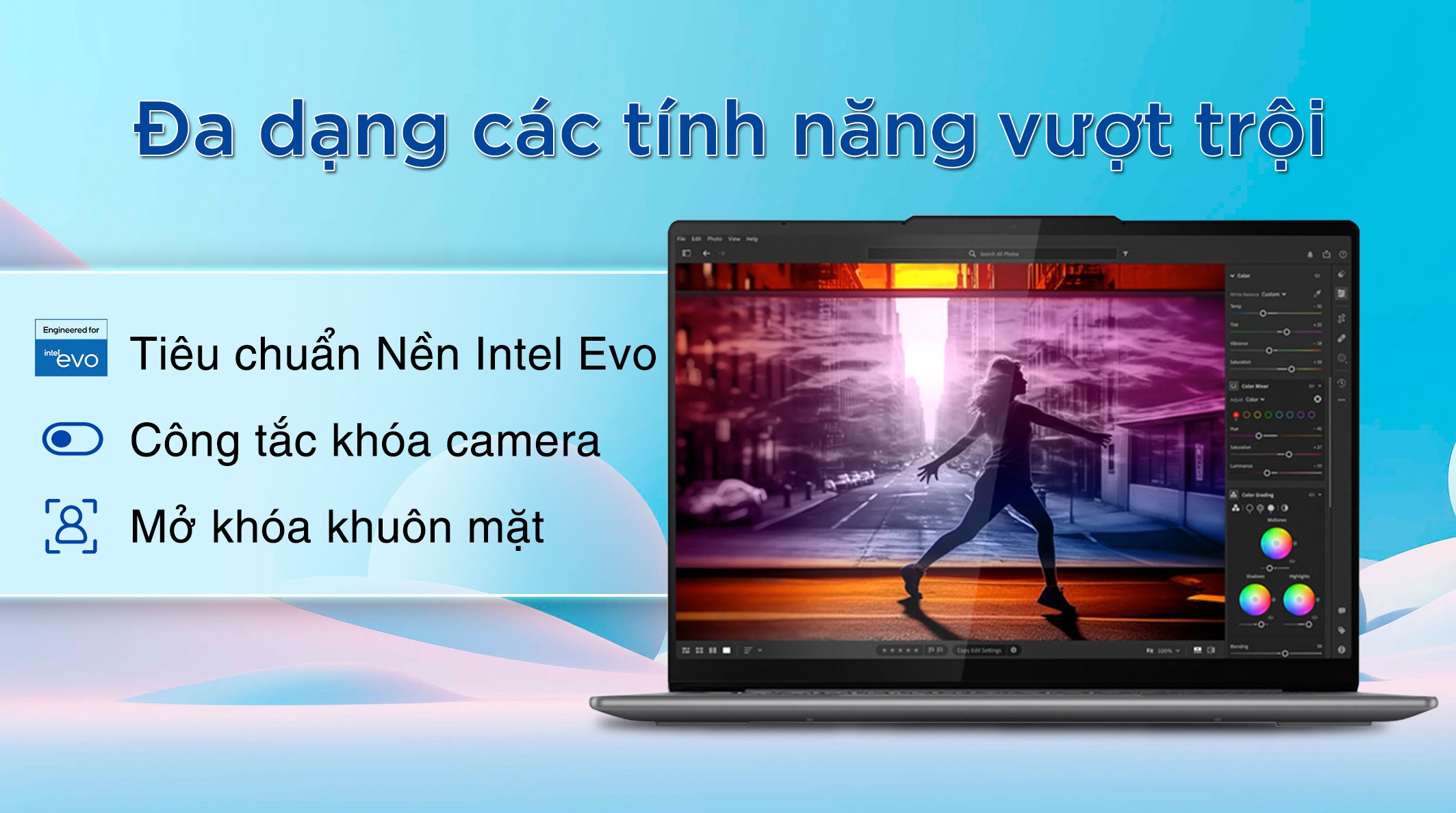 Laptop Lenovo Yoga 7 14IMH9 - 83CV001VVN (Ultra7, 32GB, 1TB, WUXGA OLED, OfficeHS, Win11)