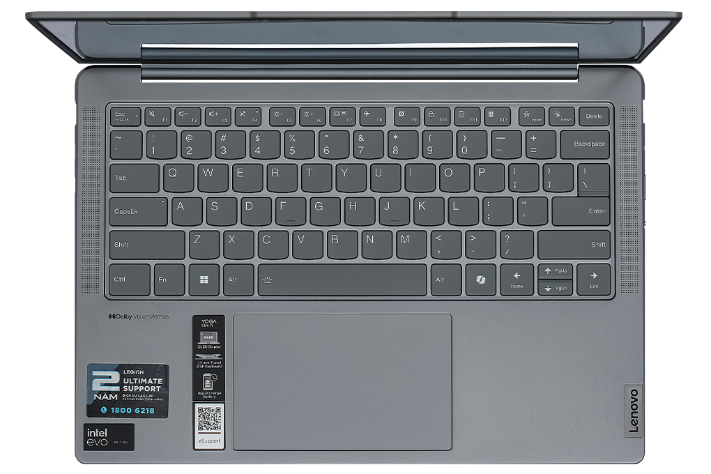 Laptop Lenovo Yoga 7 14IMH9 - 83CV001VVN (Ultra7, 32GB, 1TB, WUXGA OLED, OfficeHS, Win11) Màu Xám