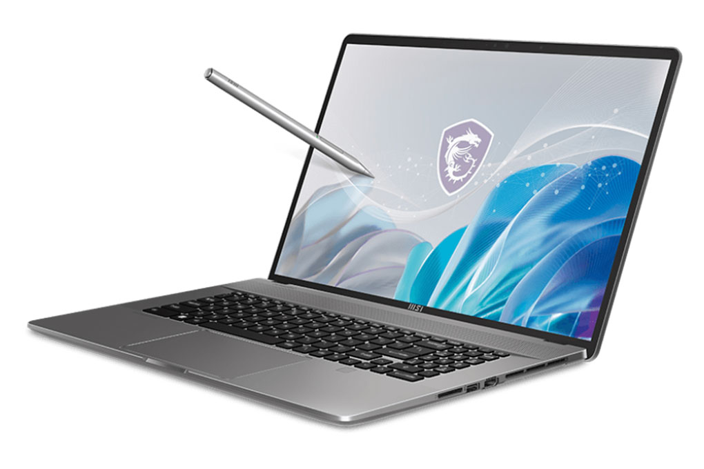 Laptop MSI Creator Z17 HX Studio A14VGT - 272VN (i7 14700HX, 32GB, 2TB, RTX 4070 8GB, QHD+ 165 Hz, Cảm ứng, Win11) Màu Xám