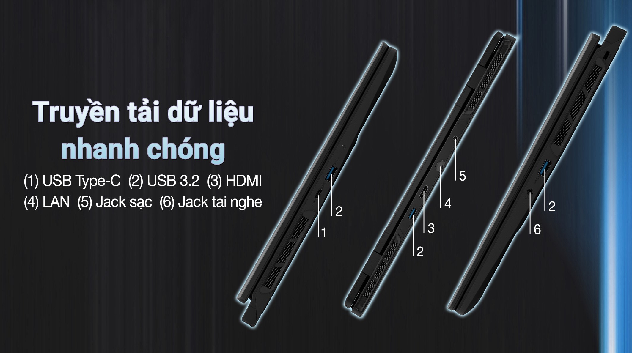 Laptop MSI Creator M16 HX C14VFG - 040VN (i7 14700HX, 32GB, 1TB, RTX 4060 8GB, QHD+ 240Hz, Win11)