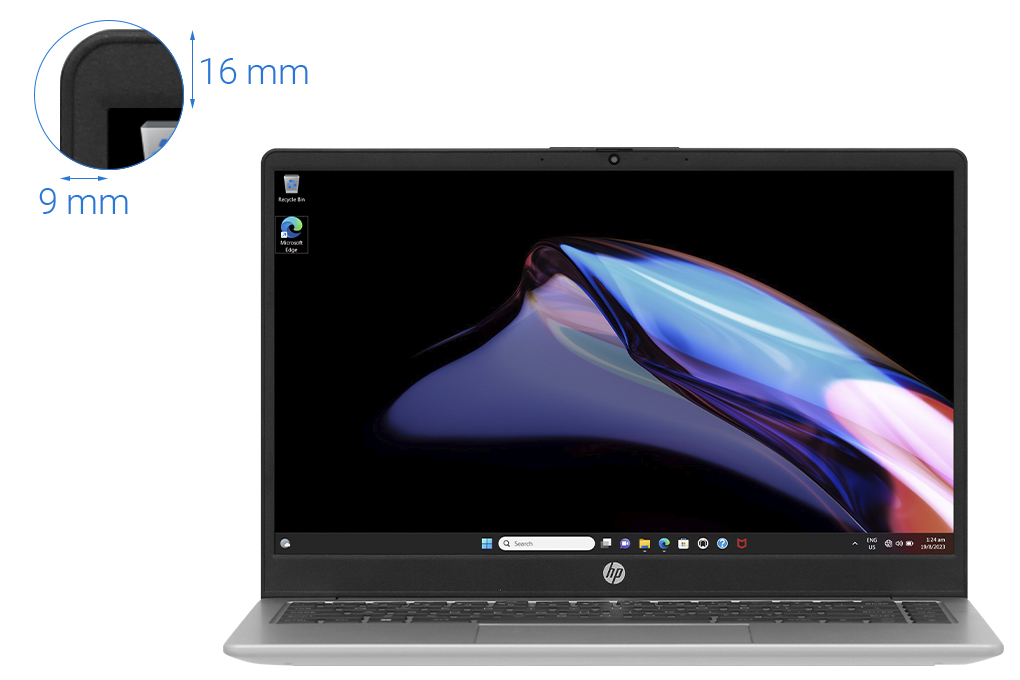 Laptop HP 245 G10 - A20TDPT (R5 7530U, 8GB, 512GB, Full HD, Win11) Màu Bạc