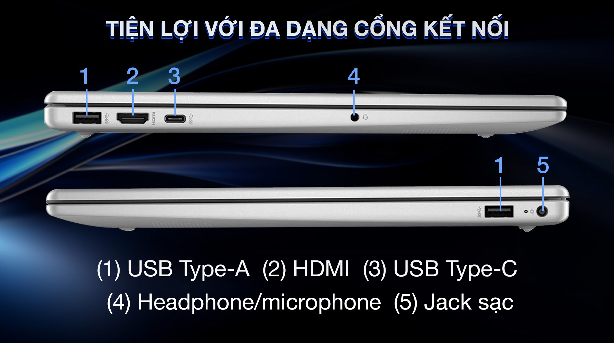 Laptop HP 15 fd0304TU i3 1315U/8GB/512GB/Win11 (A2NL5PA)