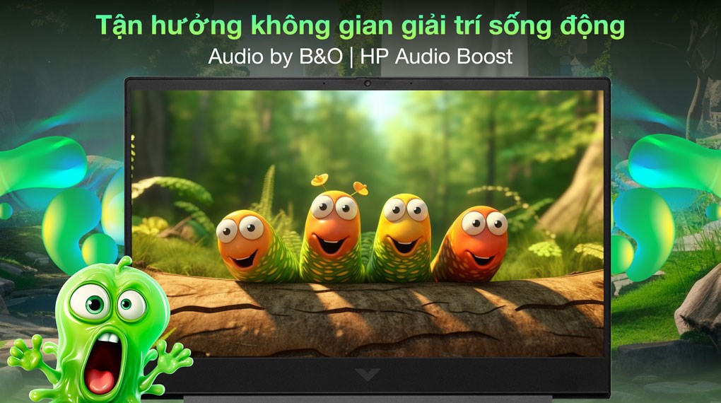 Laptop HP Gaming VICTUS 16 s0078AX - 8C5N7PA (R5 7640HS, 16GB, 512GB, RTX 3050 6GB, Full HD 144Hz, Win11)