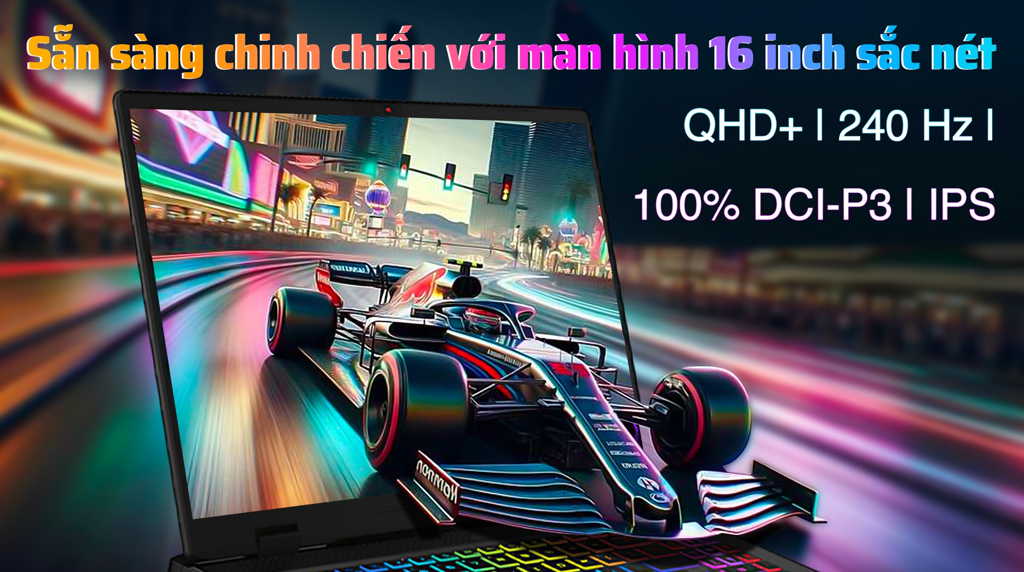 Laptop MSI Gaming Sword 16 HX B14VGKG i7 14700HX/16GB/1TB/8GB RTX4070/240Hz/Balo/Win11 (038VN)