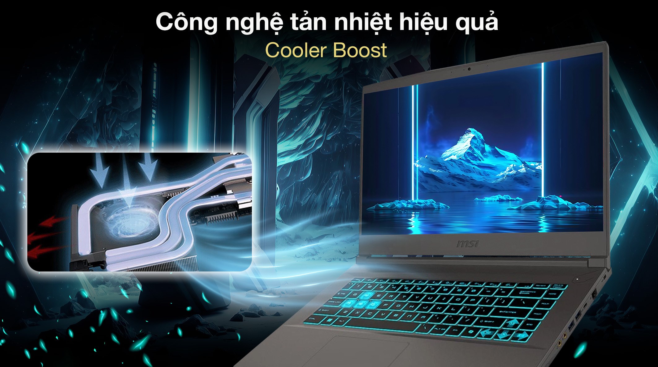 Laptop MSI Gaming Thin 15 B12UCX - 2046VN (i5 12450H, 16GB, 512GB, RTX 2050 4GB, Full HD 144Hz, Win11)