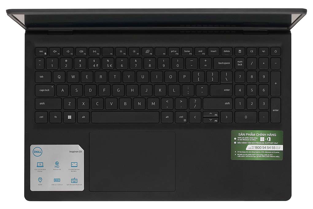Laptop Dell Inspiron 15 3530 i7 1355U/16GB/512GB/120Hz/OfficeHS/Win11 (71026454) Màu Đen