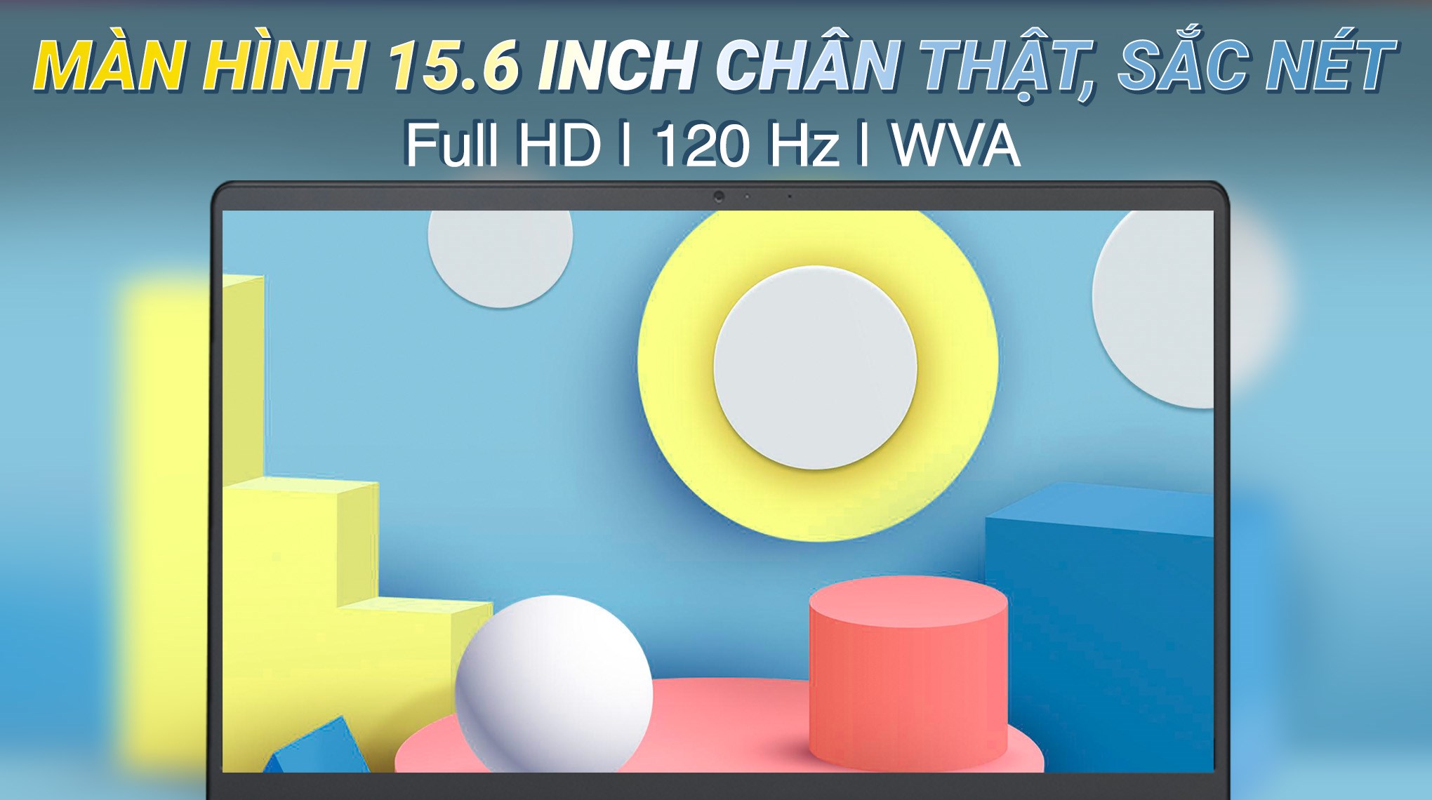 Laptop Dell Vostro 3520 - 71030559 (i5 1235U, 16GB, 512GB, 15.6"F, 120Hz, OfficeHS, Win11)