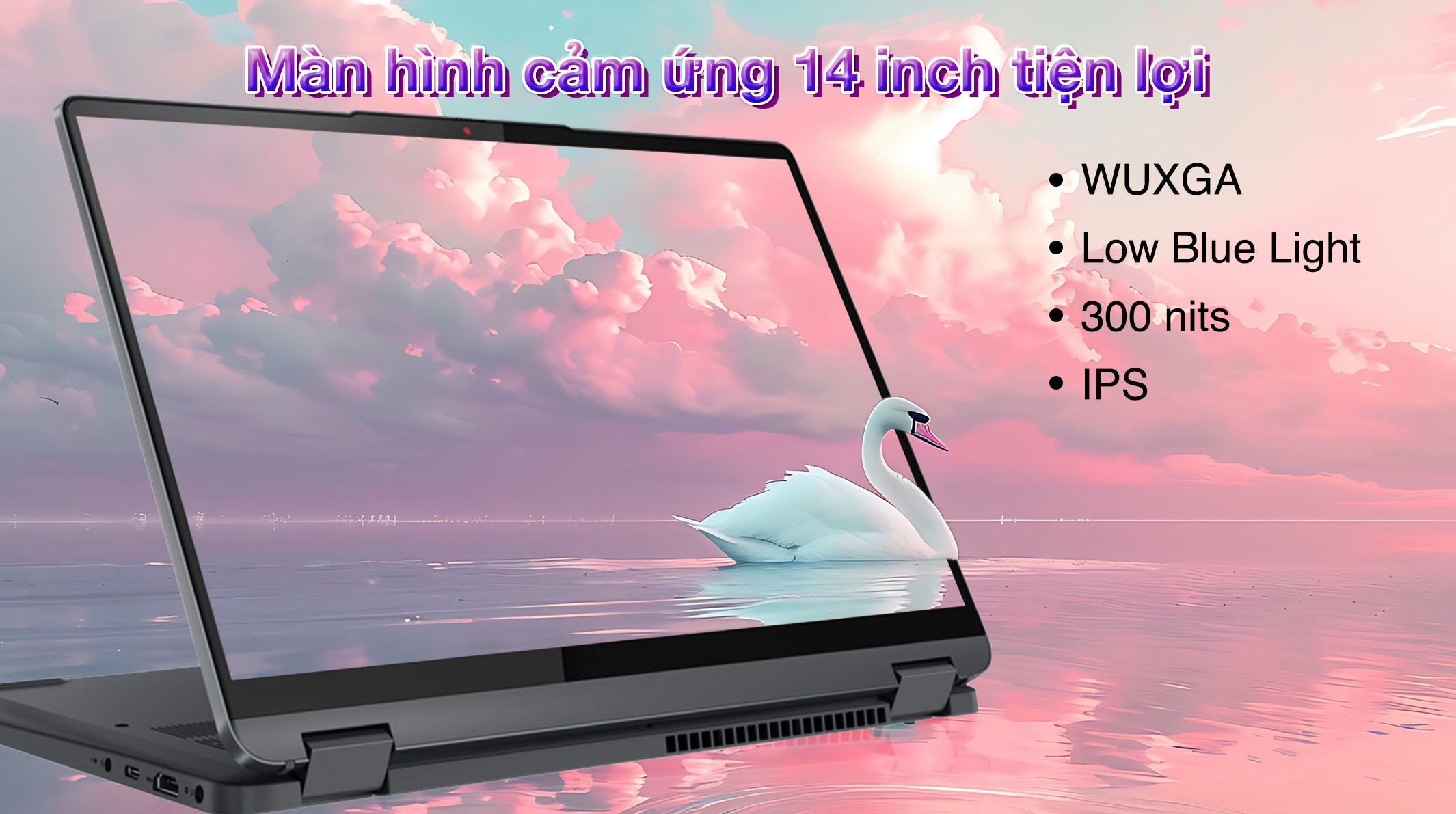 Laptop Lenovo Ideapad Flex 5 14ALC7 R7 5700U/16GB/512GB/Win11 (82R900ECVN)