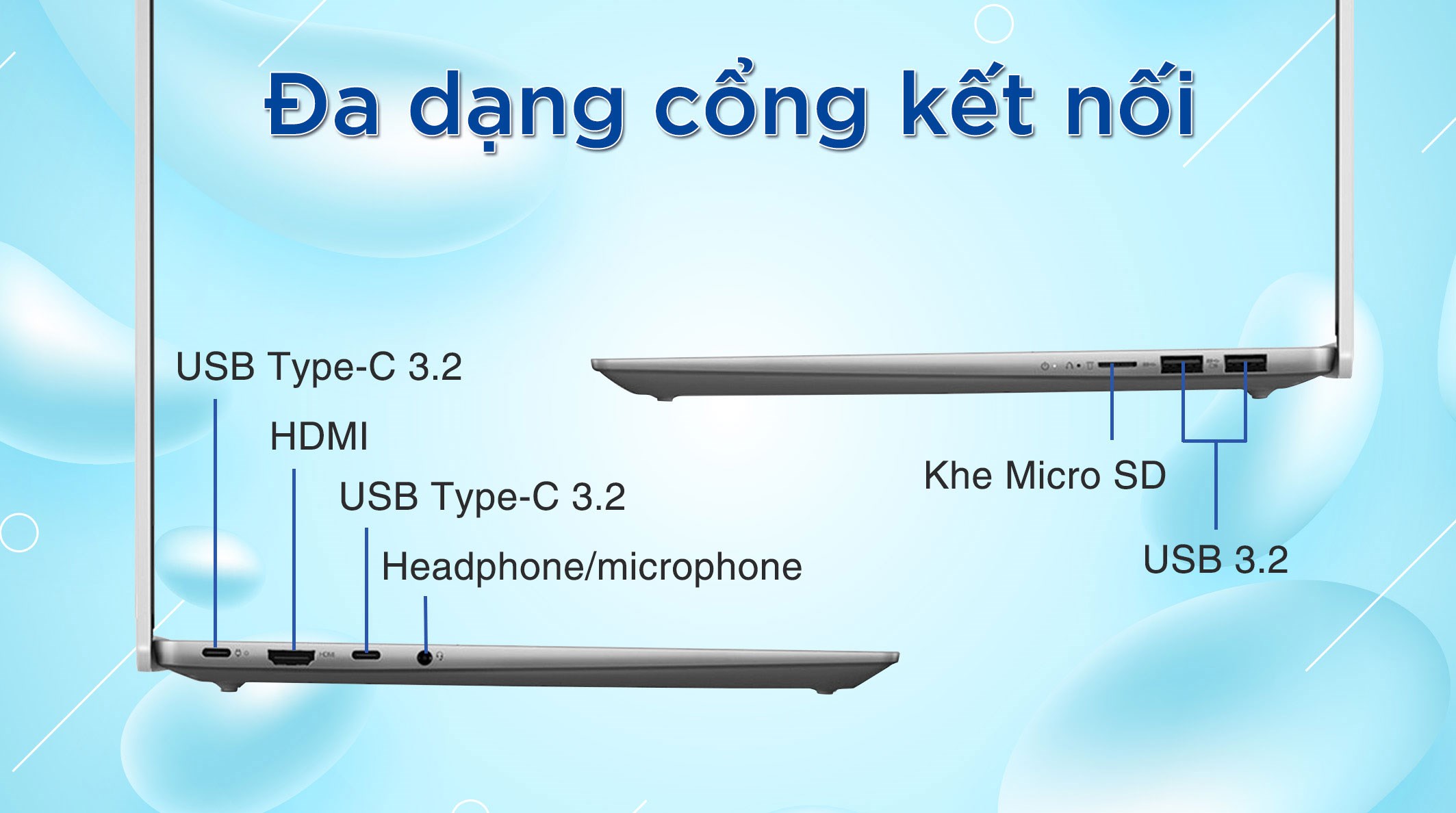 Laptop Lenovo Ideapad Slim 5 14IMH9 - 83DA001YVN (Ultra 7 155H, 32GB, 512GB, WUXGA OLED, Win11)