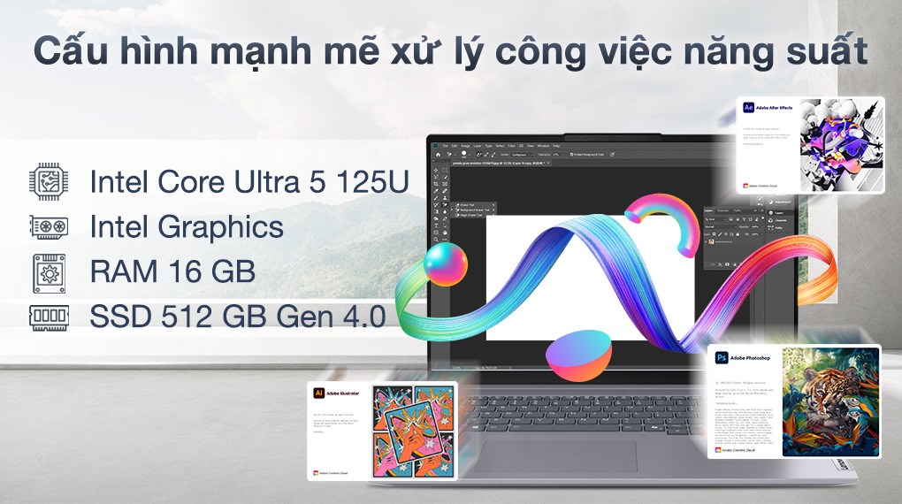 Lenovo ThinkBook 16 G7 Ultra 5 125U (21MS007GVN) - Cấu hình, hiệu năng