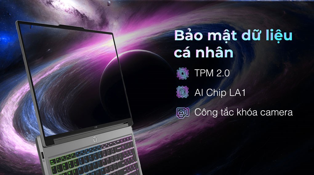 Laptop Lenovo Gaming Legion 5 16IRX9 i7 14650HX/16GB/1TB/8GB RTX4060/165Hz/Win11 (83DG0051VN)