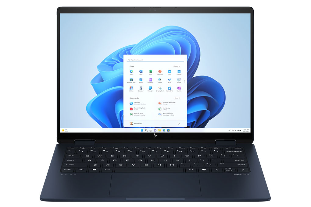 Laptop HP Envy x360 14 fc0089TU - A19BZPA (Ultra 7 155U, 16GB, 512GB, 2.8K OLED, Cảm ứng, Win11) Màu Xanh